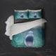 thumbnail image 2 of 3D Tiburón Azul Mar Funda de edredón Juego de ropa de cama Fundas de almohada 166, 2 of 3