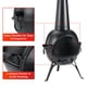 thumbnail image 5 of Chimenea exterior SINGLYFIRE de hierro para leña, 5 of 9