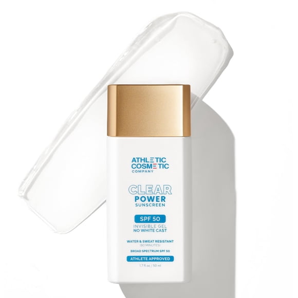 Gel solar invisible Clear Power FPS 50 Athletic Cosmetic