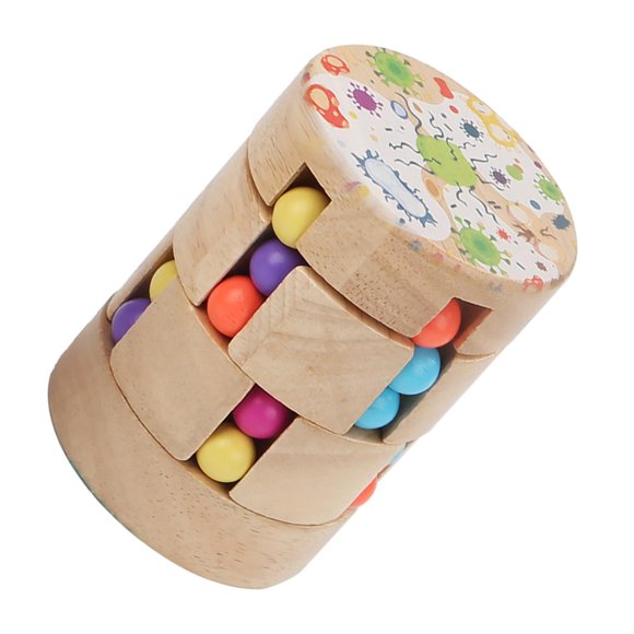 Juguete De Desarrollo De Inteligencia Educativa De Cuentas De Madera Play Fun City