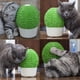 thumbnail image 3 of Comedero para hierba gatera, cepillo de aseo y masajeador facial para gatos, 3 of 6