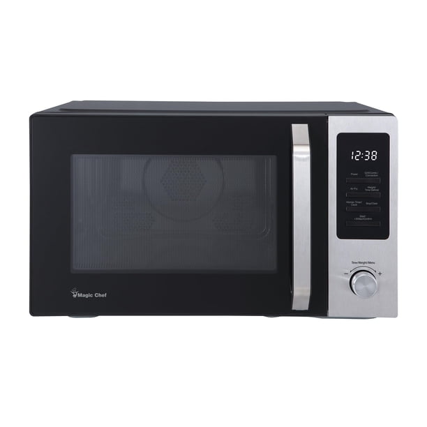Horno de microondas Magic Chef de 1.0 pies cúbicos para encimera con freidora de aire