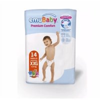 Pack X8 Pañal Emubaby Comfort Xxg 112 Pañales