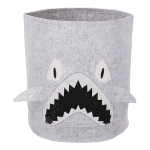 Genérico - Canasto Ropa 5 Modelos Color Gris Tiburón