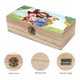 thumbnail image 3 of Slumberkins Caja Organizadora de Madera Rústica - Caja Decorativa Multifuncional para Escritorio, Hogar, Oficina, Joyas y Manualidades, 3 of 6