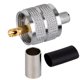 thumbnail image 2 of Adaptador de conector RFIOTASY UHF PL-259 PL259 Male Crimp x5, 2 of 5
