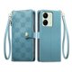 thumbnail image 1 of Funda Billetera con Cierre para [Xiaomi Redmi 13C] con Tarjetero, Soporte y Correa de ManoAzul, 1 of 5