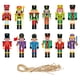 thumbnail image 1 of 12 piezas de kits de manualidades de papel navideño, colgante de de Navidad de 11 cm de longitud para lindas actividades navideñas de fiesta fam, 1 of 2
