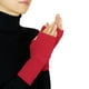 thumbnail image 1 of Mitones sin dedos Lona Scott de cashmere para mujer, rojos, 1 of 3