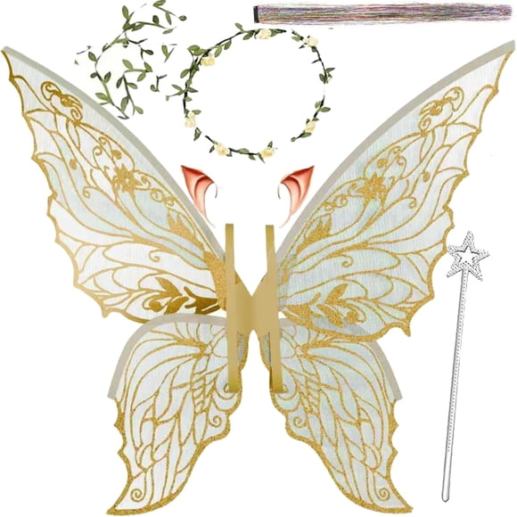 Alas de Hada Torajiro 80 cm × 55 cm Juego Dorado
