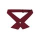 thumbnail image 1 of INSPIRE CHIC Uniforme Escolar Unisex Sólido Ajustable con Botón Corbata de Lazo Cruzado Vino Rojo Talla Única, 1 of 6