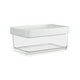thumbnail image 1 of Pote De Plástico Mini Línea Clear Coza 200 ml Blanco, 1 of 2