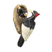 Ioensy - Adorno Colgante De Pájaro Carpintero Para Jardín Y Cercas, Multiusos, 4,5 X 4,3 X 9 Pulgadas