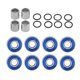 thumbnail image 2 of Juego De 8 Rodamientos De Skateboard Abec 11 Con Espaciadores, Arandelas Azules, 2 of 5