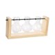 thumbnail image 3 of Jarrones De Plantas Hidropónicas Para Colgar En La Pared, Macetero De Cristal Transparente Para Regalo Para Amantes De Las Plantas, 28cm X 12,5 Cm, Tres Botellas De Registro, 3 of 5