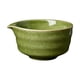 thumbnail image 1 of Cuenco De Cerámica Para Té Matcha Con Pico De 450 Ml, Hecho A Mano, Regalo Para Amigos Amantes Del Té, Color Verde Oscuro, 1 of 3