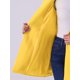 thumbnail image 5 of INSPIRE CHIC Abrigo de Mujer de Largo Medio con Cuello Mao, Abotonado, Abrigo de Invierno con Bolsillos Inclinados y Forro Completo Amarillo M, 5 of 6