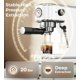 thumbnail image 4 of Cafetera Espresso Atatix 20 Bar con Espumador de Leche 1.3L Blanca, 4 of 9
