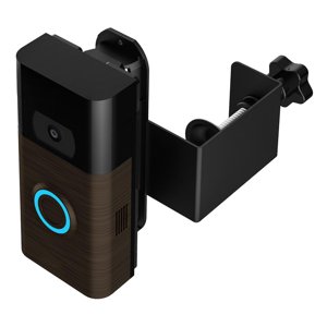 Magideal - Soporte De Timbre Antirrobo De Ángulo Ajustable, Accesorios Fáciles De Instalar, Timbre De Vídeo De Montaje De Puerta Ajustable De Material Acero Inoxidable