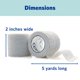 thumbnail image 5 of Vendaje elástico OVIK Health 5 cm 2 rollos blanco, 5 of 6