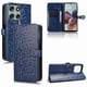 thumbnail image 1 of Funda Cartera Lunares Motorola Edge G56 5G con Tarjetero, Correa y Soporte Azul, 1 of 6