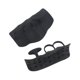 thumbnail image 2 of 2 Agarres De Gimnasio Para Levantamiento De Pesas, Agarres De Mano Para Suministros De Gimnasia, Color Negro, 2 of 5
