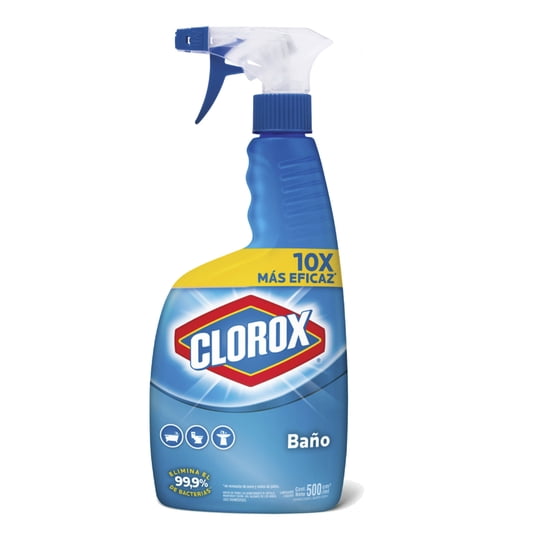 Limpiador Baño Líquido Con Gatillo Botella 500 ml Clorox