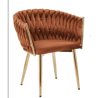 Habita2 Chile - Sitial Queen Terciopelo - Marron