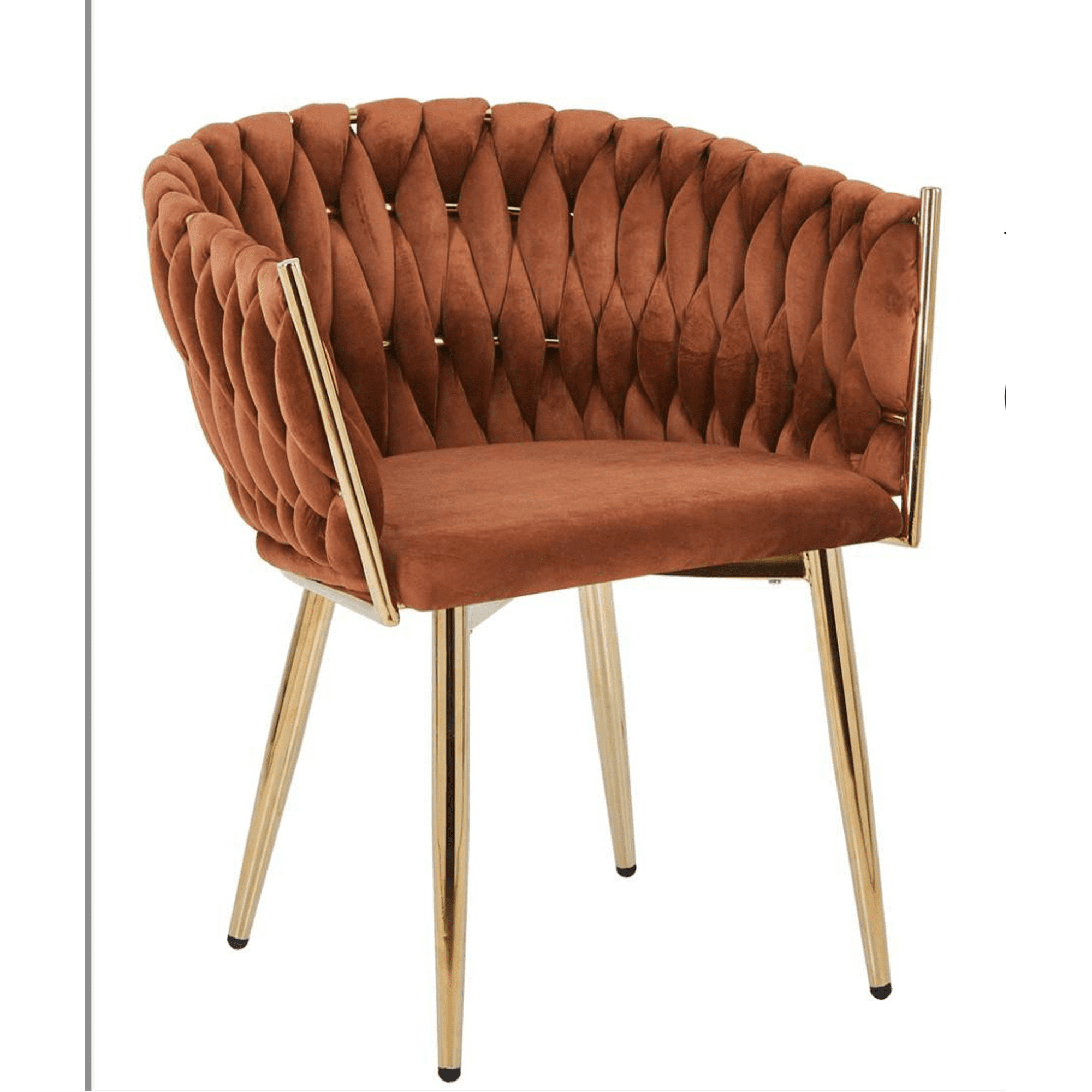 Habita2 Chile - Sitial Queen Terciopelo - Marron