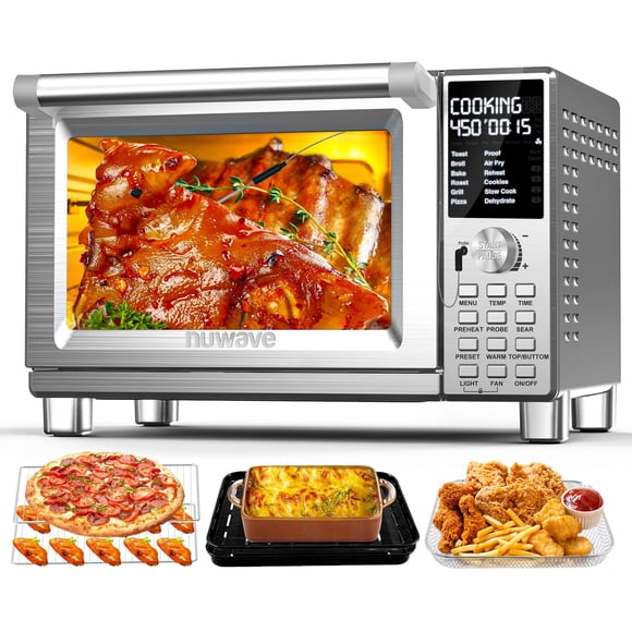 Horno Tostador Bravo Pro Smart Air Freyer 30 L Inoxidable