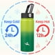 thumbnail image 2 of Botella de agua Konokyo de acero inoxidable aislada de 530 ml, 2 of 7