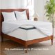 thumbnail image 2 of Juego de sábanas Bedsure GentleSoft Deep Pocket Queen, color blanco, 2 of 8
