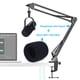 thumbnail image 2 of Soporte para micrófono SUNMON Shure MV7 Boom Arm con filtro Pop, 2 of 7