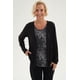 thumbnail image 1 of Polera Mujer Tapado Print Negro, 1 of 4