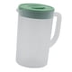 thumbnail image 4 of Jarra De Agua Con Tapa, Tarro De Bebidas Versátil Para Refrigerador, Catering En Casa, Blanco Y Verde, 4 of 5