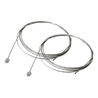 2 Cables Freno Trasero Shimano Acero 2050Mm Bicicleta Mtb