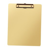 Ioensy - Portapapeles A4 Carpeta De Archivos Esmerilada A Prueba De Herrumbre Para Notas Papeles Escolares Papel De Prueba