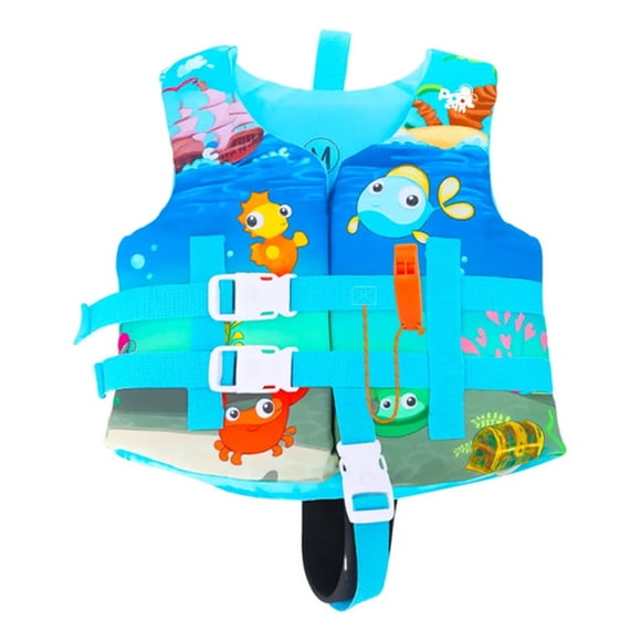 Chaleco Flotador Niños Animales Marinos Natación Piscina