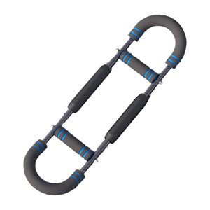 Ioensy - Entrenador De Brazos Ajustable Para Gimnasio, Fortalecedor De Brazos Para Tríceps, Muslos Y Bíceps, Color Azul Claro