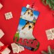 thumbnail image 4 of Calcetines de Navidad Lassie Lino Blanco 45cm x 32cm, 4 of 5
