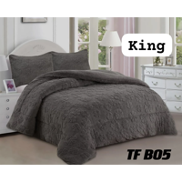 Todostore - Plumón De Invierno Texturizado Diseño De Trébol Con Chiporro