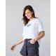 thumbnail image 3 of Polera Mujer Algodón Grafitti Blanco Relaxed Fit Polemic, 3 of 3
