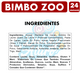 thumbnail image 2 of Bimbo Zoo - Paletas De Chocolates Con Formas (Caja Con 24Un), 2 of 3