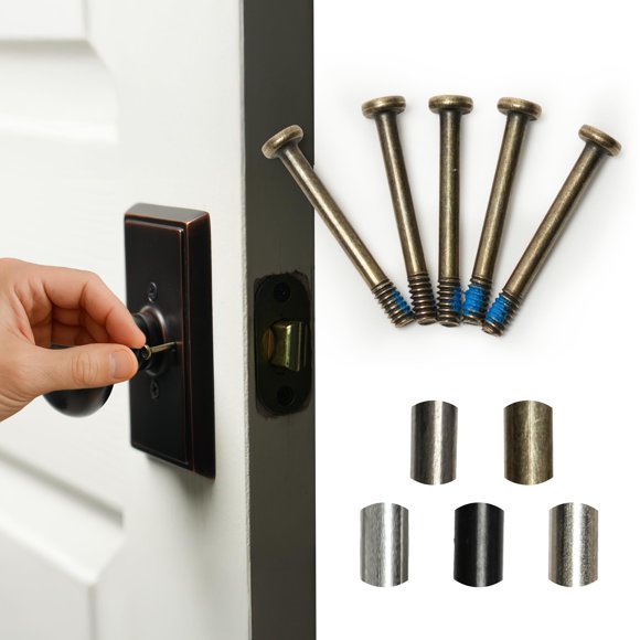 Pasador De Cerradura Paquete De 5 Latón Para Puertas Emtek