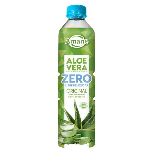 Bebida Aloe Vera Zero Botella, 1 L