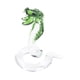 thumbnail image 4 of Adorno De Estatua De Serpiente Cobra Pequeña De Cristal, Accesorio De Mesa Para Entrada, Color Verde, 4 of 5