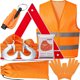 thumbnail image 1 of Kit de Emergencia AUTODECO XY0069 7pcs Naranja Auto, 1 of 3
