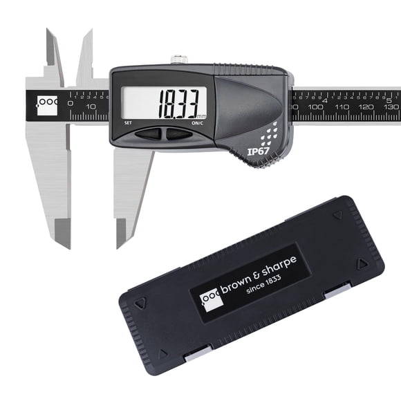 Calibrador digital Brown & Sharpe 150 mm IP67 de acero