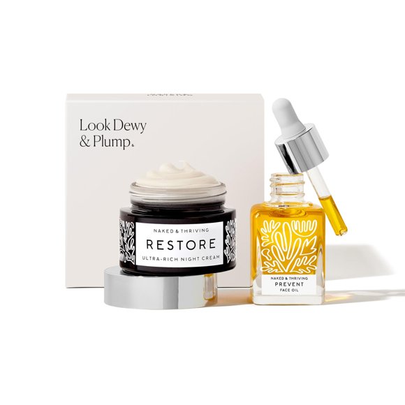 Dúo Hidratante Facial Naked & Thriving 50 ml + 35 ml
