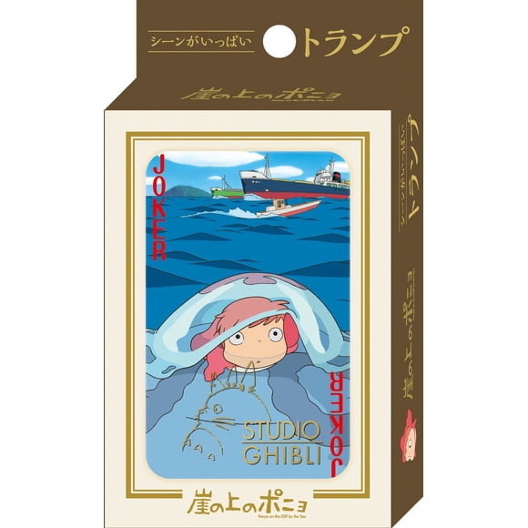 Cartas de juego Totoro Ponyo de Studio Ghibli